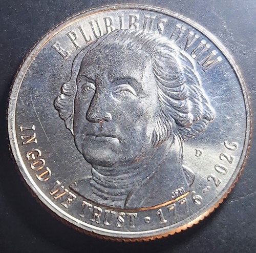 Rare 1776 2026 - 1776-2026, uncerculated