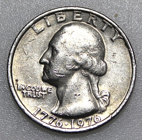 Bicentennial quarter double - quarter,