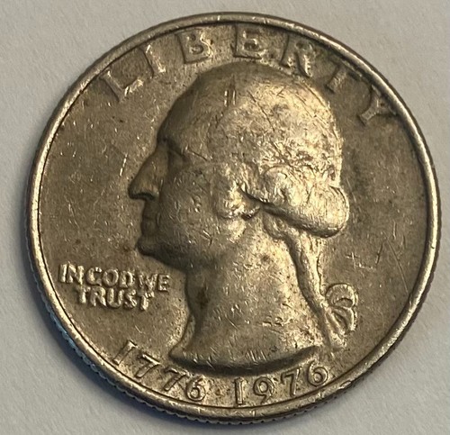 1976 bicentennial quarter - 1976*bicentennial, quarter*high