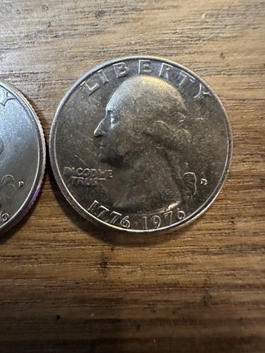 Bicentennial quarters error - bicentennial,
